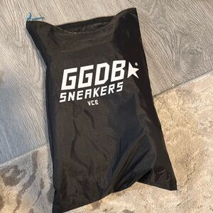 GOLDEN GOOSE super star sneakers white with gray star and black detail on back